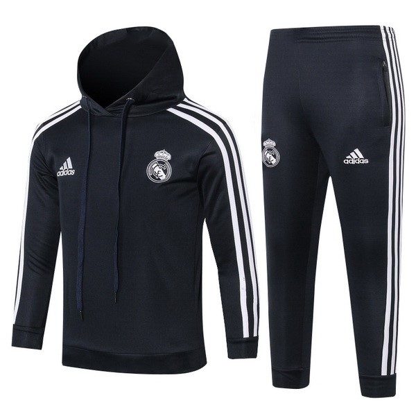 Chandal Niños Real Madrid 2018-2019 Blanco Negro